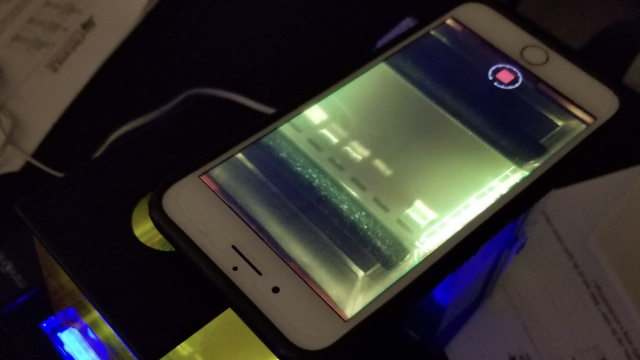 recording electrophoresis