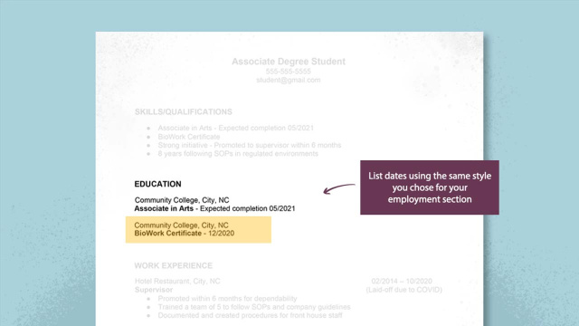 Creating Your Biopharma Resume: Part 4 – Highlight Your Education
